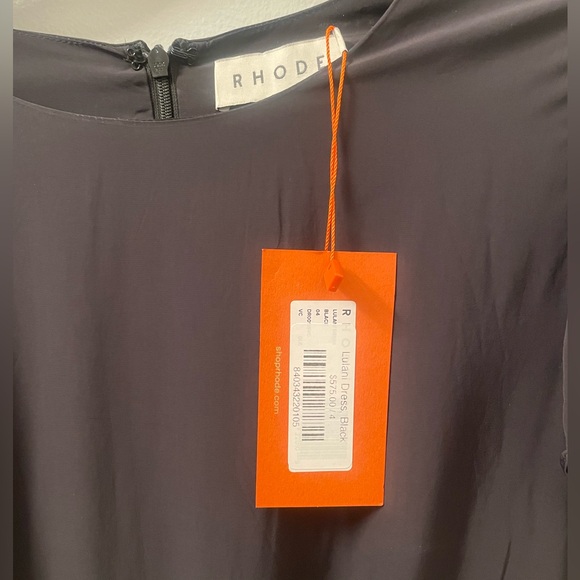 Rhode Lulani Dress, Black Size 4 - Picture 5 of 8